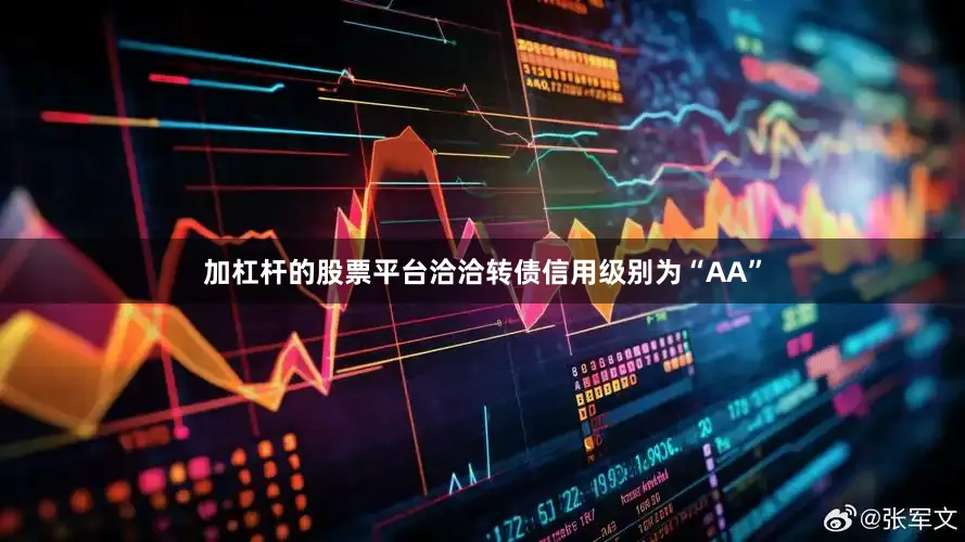 加杠杆的股票平台洽洽转债信用级别为“AA”